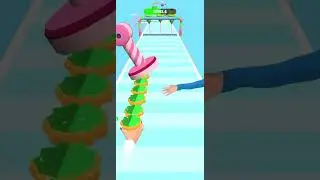 Donut Stack: Run #gameplay#iosgames#subscribe#shorts 🤗😻😺