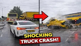 Terrifying Semi Truck Accidents Caught on Camera | Dashcam Compilation