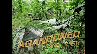 Abandoned Plane Crash Site in The Florida Wilderness