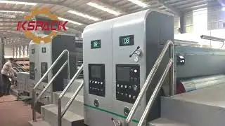 Top Quality 3 Color Flexo Printing Slotting Machine for Corrugated Carton