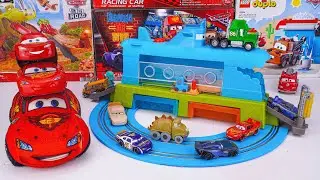 Disney Pixar Cars Unboxing Review | Disney Pixar Color Change Whale Car Wash & Lightning McQueen