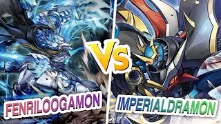 Digital Gate Open! Fenriloogamon vs. Imperialdramon | Digimon Card Game