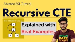 Expressions de table r&eacute;cursives (CTE) | Requ&ecirc;te r&eacute;cursive en SQL avec exemple | Tutoriel SQL | SQ...