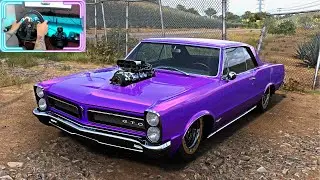 Pontiac GTO Drift GOAT - Forza Horizon 5 / Logitech G923 Steering Wheel / 4K Gameplay