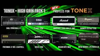 TONEX 8 Profiles High gain pack1