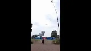 New Record!! 50m / 164feet free fall Double Gainer into Bagjump Freestyle Airbag