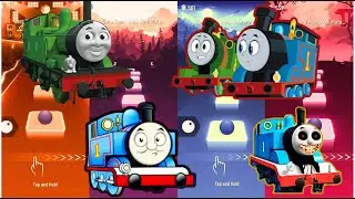 Tiles hop Coffin Dance Mix Thomas train Thomas Monster Thomas exe Cursed Thomas | Music Game
