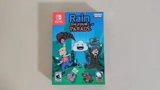 Rain on your Parade Collector Edition Nintendo Switch Unboxing