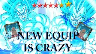 BLUE BOYS NEW EQUIP IS AMAZING!!!! | DRAGON BALL LEGENDS