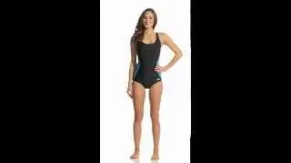 Speedo Illusion Splice Ultraback One Piece | SwimOutlet.com
