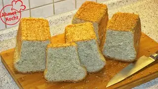 Nie wieder zum Bäcker | Dinkelbrot mit Sesam | Ahmet Kocht | vegan backen | Folge 493