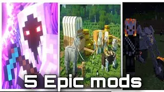 5 Epic mods for Minecraft pe | @ug adventure || Best mods for MCPE