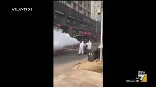 Le immagini di una spettrale Wuhan durante il lockdown