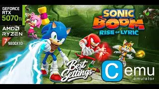 Sonic Boom Rise of Lyric PC Gameplay | Cemu Emulator 2026 | Best Settings | PC Performance Test | 2K