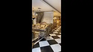 Luxury wooden carving furniture