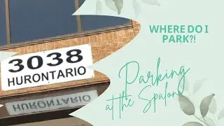 Parking at the Spalon! | 3038 Hurontario St, Unit #1, Mississauga 🚗💨 #parking #cooksville