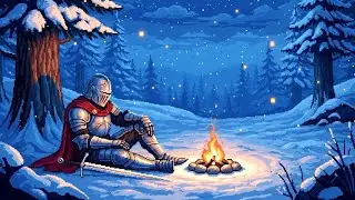 Rest... after a long day walking in the snow