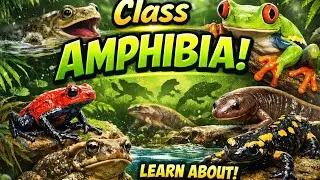 Class Amphibia of sub-phyla vertebrata - Animal Kingdom Class11 Biology Chapter-4 | NEET/CBSE/NCERT