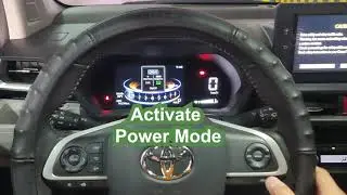 Toyota Veloz Power Mode/Eco Mode - On/Off