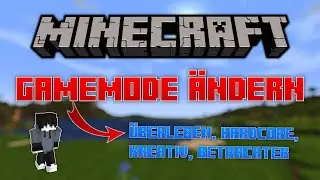 Minecraft GAMEMODE &Auml;NDERN (vor & im Spiel) | Minecraft SPIELMODUS &auml;ndern (Java & Bedrock)