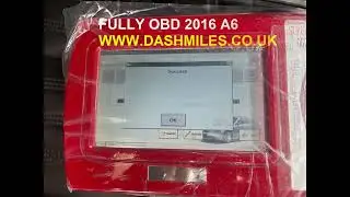 ONLY TOOL IN WORLD FULLY OBD (Mileage Correction) 2016 AUDI A6 A7 A8 Instrument Cluster Adjust Lower