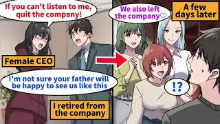 【Comic Dub】I Quit My Job Over the CEO&hellip; And Three Women Made Me Question Everything【Manga】