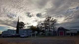 Highlight 0:00 - 1:10 from stormy sunset in rural Arizona 🏜️