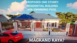 Proposed One Storey Residential Building with Swimming pool