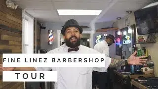 Tour of Fine Linez Barber Shop in West Reading, PA