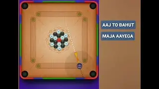 Carrom pool | Tricky shots gameplay of Cricket League