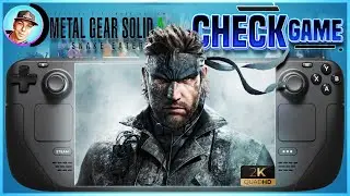 STEAM DECK 🔵MGS Delta: Snake Eater🔵➤ CHECK GAME ➤ПРОВЕРКА ИГРЫ ➤[2K 1440p]➤ #stream #steamdeck