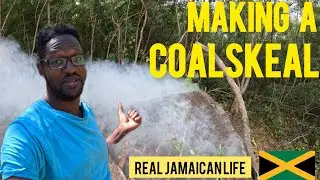 Создание угольного коса | Настоящая сельская жизнь Ямайки 🇯🇲 Сент-Томас, Ямайка