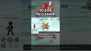 SCIZOR THE CLEANER! 🧹 #Shorts