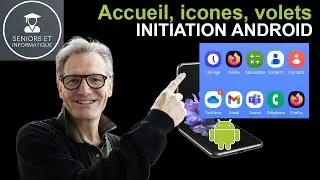 Samsung : je d&eacute;couvre la page d'accueil , les ic&ocirc;nes et les volets