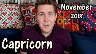 Capricorn November 2018 Horoscope | Gregory Scott Astrology