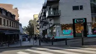 AARHUS P&Aring; CYKELTUR GENNEM FREDERIKSGADE TIL STORE TORV   2019