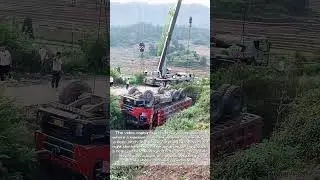 Upside Down Rescue: The Gravity-Defying Truck Flip That Defies Logic!