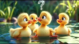 Ducks in the Pond &ndash; Counting Friends () | Learn to Count 1&ndash;7 | 3D Nursery Rhymes & Kids Songs