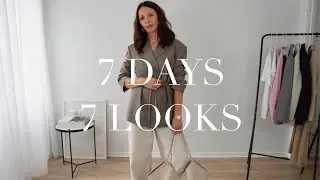7 days 7 looks. End of summer