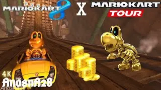 Mario Kart 8: Dry Bones (Gold) From Mario Kart Tour [4K]