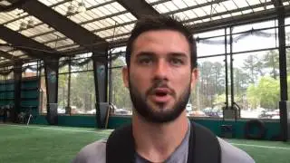 Alex Ross throws for NFL scouts