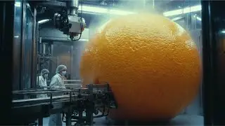 Inside a Modern Fruit Factory: Giant Fruit to Bottled Liquid Gold (Full Process)