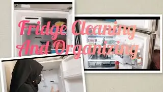 Fridge Deep Cleaning And Organizing Vlog # Minimalistic Life 