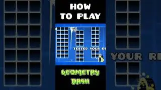 How To Play Geometry Dash #geometrydash #gdupdate #gd #deluxe12 #gaming #games