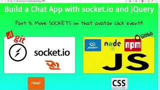 Build a Chat App with socket.io and jQuery, Part 11