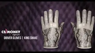 CS:GO | Driver Gloves - King Snake