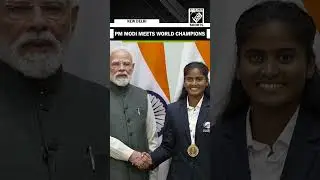 PM Modi meets victorious Women&rsquo;s Blind Cricket Team after triumph at the T20 World Cup