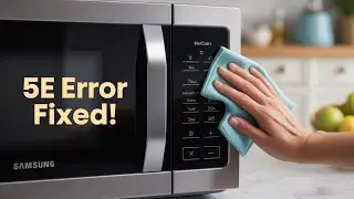 How to fix Samsung microwave 5e / SE error!  **FULL GUIDE** (Works 2026)