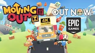 Moving Out First Impressions! 🎮 4K Gameplay | Free on Epic Games! Moving Out 2 #movingout  #epic