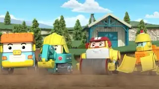 Go! Go! Construction Team | POLI Car Song | Heavy Equipment Song | Robocar POLI - Nursery Rhymes